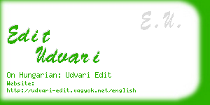 edit udvari business card